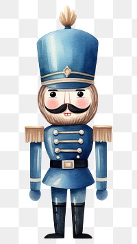 PNG  Nutcracker white background representation creativity. AI generated Image by rawpixel.
