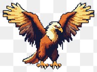 PNG Cute eagle vulture flying bird. AI generated Image by rawpixel.