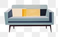 PNG Living room sofa. AI generated Image by rawpixel.
