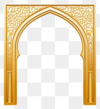 PNG Door frame architecture gold white background