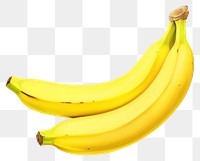PNG Banana fruit. AI generated Image by rawpixel.