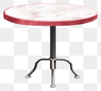 PNG Cafe table furniture. AI generated Image by rawpixel.