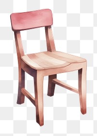 PNG Chair furniture. AI generated Image by rawpixel.