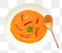 PNG  Indian curry food spoon plate. AI generated Image by rawpixel.