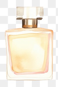 PNG  Perfume bottle cosmetics white background container. AI generated Image by rawpixel.
