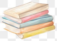 PNG Stacked books. AI generated Image by rawpixel.