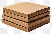 PNG Brown stacked cardboard box carton white background simplicity. AI generated Image by rawpixel.
