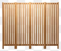 PNG Wooden room divider fence gate. AI generated Image by rawpixel.