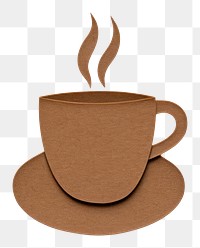 PNG  Coffee saucer drink cup. AI generated Image by rawpixel.
