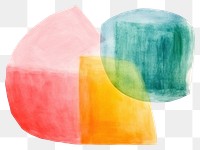 PNG Shape abstract paint art. AI generated Image by rawpixel.