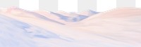 PNG  Landscape snow sky backgrounds. AI generated Image by rawpixel.