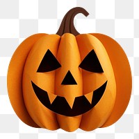 PNG  Halloween pumpkin vegetable craft food. AI generated Image by rawpixel.