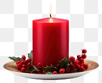 PNG Christmas Candle candle christmas white background