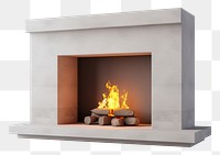 PNG Fireplace fireplace hearth architecture. AI generated Image by rawpixel.
