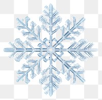 PNG Snowflake snowflake white white background