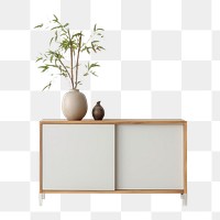 PNG  Minimalist cabinet architecture furniture sideboard. 