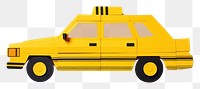 PNG Taxi car vehicle wheel transportation. AI generated Image by rawpixel.