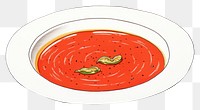 PNG Soup plate food dish. AI generated Image by rawpixel.