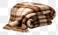 PNG Brown alpaca wool blanket white background softness. 