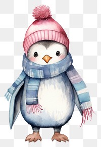 PNG Snowman penguin winter bird. AI generated Image by rawpixel.