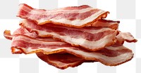 PNG  Bacon pork meat food. AI generated Image by rawpixel.