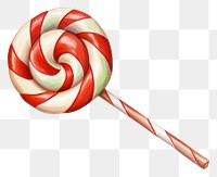 PNG  Christmas candy confectionery lollipop food. AI generated Image by rawpixel.