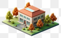 PNG School outdoors toy neighbourhood. AI generated Image by rawpixel.