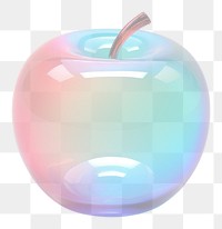 PNG  Apple fruit white background electronics. AI generated Image by rawpixel.
