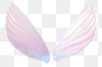 PNG  Wing icon petal lightweight fragility. AI generated Image by rawpixel.