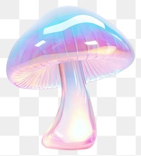 PNG  Mushroom shape fungus agaric illuminated
