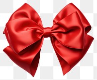 PNG Red satin bow celebration accessories christmas. 