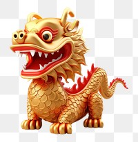 PNG Chinese new year dragon dinosaur animal