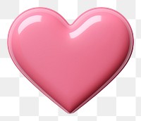 PNG Sticker heart white background jewelry. AI generated Image by rawpixel.