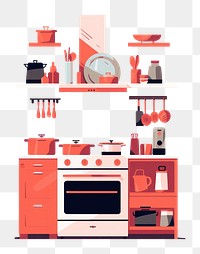 PNG Cookoing appliance kitchen countertop. AI generated Image by rawpixel.