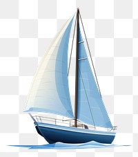 PNG Sailboat watercraft vehicle yacht. 