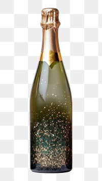 PNG  Bottle champagne glass drink