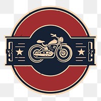 PNG Motorcycle garage logo architecture vehicle symbol. AI generated Image by rawpixel.