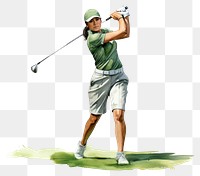 PNG Golf sports golfer adult. 