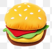 PNG Hamburger food white background vegetable. 