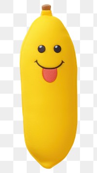 PNG Toy cartoon banana yellow. 