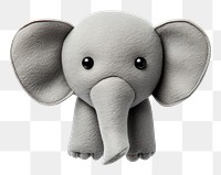 PNG Elephant toy wildlife cartoon. 