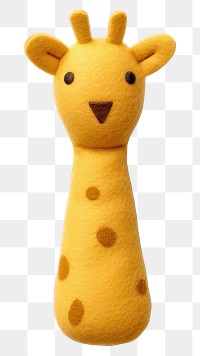 PNG Toy giraffe plush cute. 