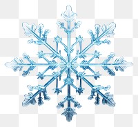 PNG blue snowflakes, transparent background