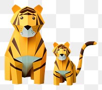 PNG Animal mammal tiger craft. 