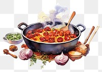 PNG Spoon dish food meal. AI generated Image by rawpixel.