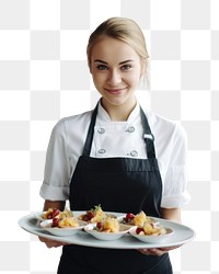 PNG Restaurant waiter plate adult. 