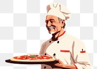 PNG Pizza chef portrait adult. 