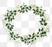 PNG Christmas wreath decoration pattern plant. AI generated Image by rawpixel.