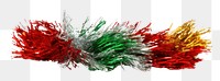 PNG Christmas tinsel celebration christmas white background. AI generated Image by rawpixel.