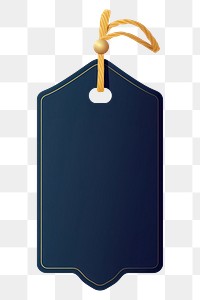 PNG A gold navy blue price tag white background decoration blackboard. AI generated Image by rawpixel.